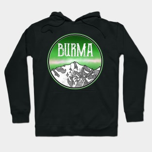 Burma Mountains Hoodie